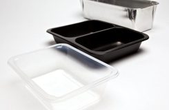 Food trays from the range of consumables being supplied to Wasner by Bunzl Germany